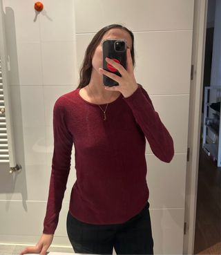 Jersey Granate Kookaï Talla S