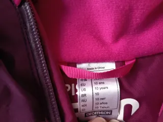 Anorak esquí niña Decathlon Wedze T10