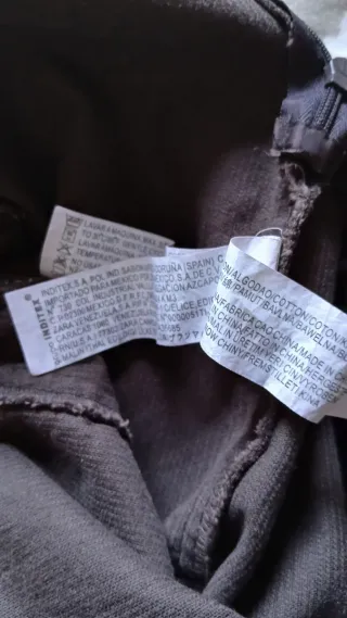 Falda vintage de pana marrón. Zara. Talla M