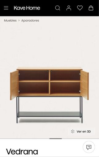 Aparador Kave Home VEDRANA