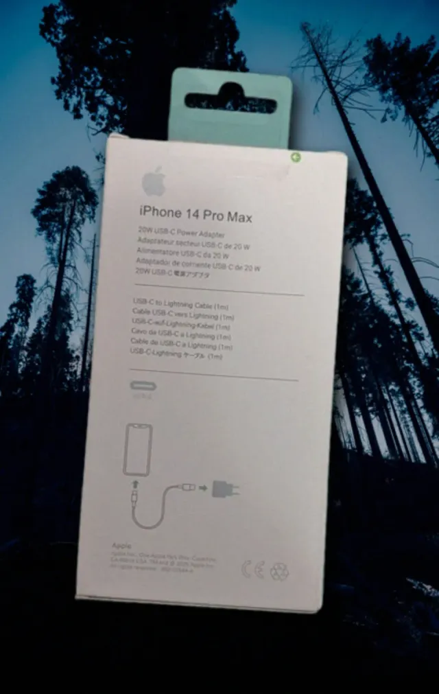 Caricatore Apple 20W con cavo USB-C a Lightning