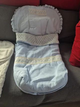 Funda Bugaboo acolchada azul