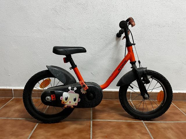 Bicicleta infantil B'Twin 14”