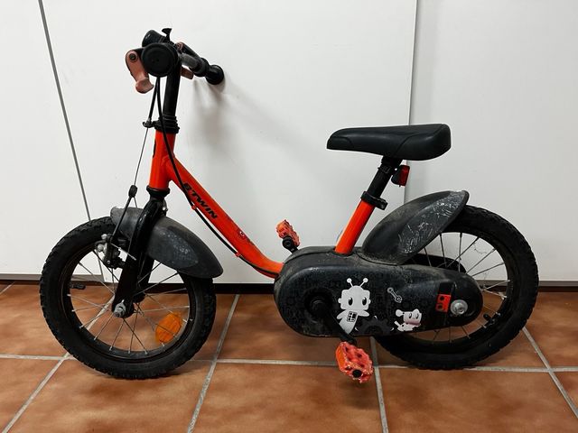 Bicicleta infantil B'Twin 14”