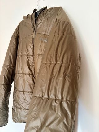 Chaqueta Columbia Talla L Marrón/Verde