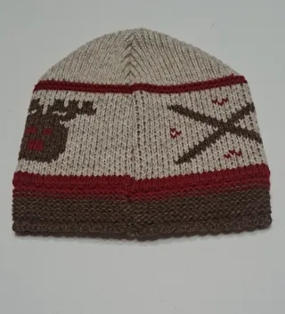 Set berretto e sciarpa natalizi bimbo 1-2 anni