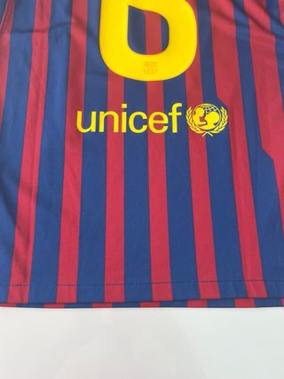 Camiseta original FC Barcelona 2011 2012 Xavi 6