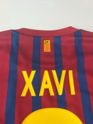 Camiseta original FC Barcelona 2011 2012 Xavi 6