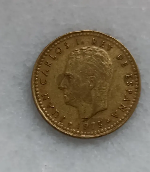 Peseta Española 1975 Juan Carlos I