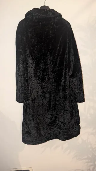 Pelliccia Vintage Anni '80 Nera