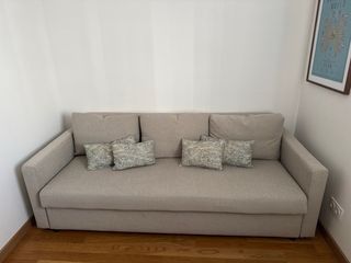 Sofá Cama IKEA 3 Plazas Beige