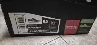 Zapatillas Under Armour Azul y Blanco