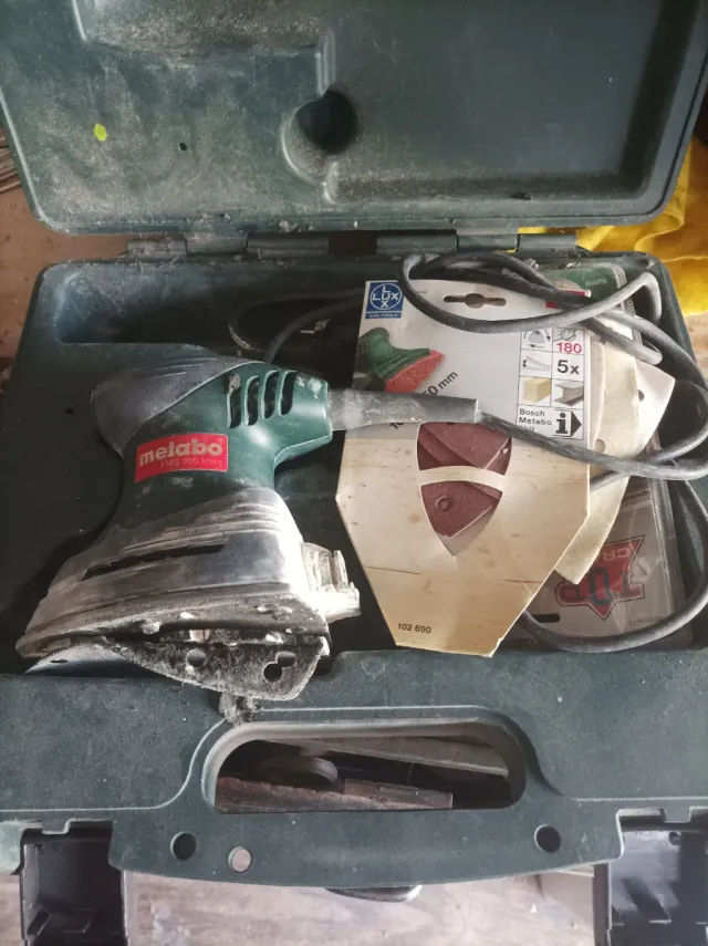 Lijadora Metabo Work. Don't Play.