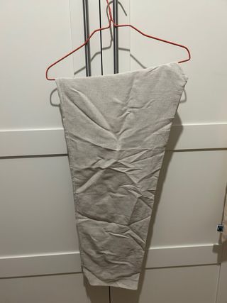 Pantalón premamá punto beige