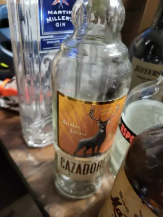 Bottiglie vuote Gin Primo, Big Gino, Tanqueray