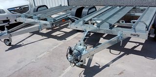 NUEVO: Remolque motos basculante y plegable 750 kg