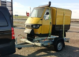 NUEVO: Remolque motos basculante y plegable 750 kg