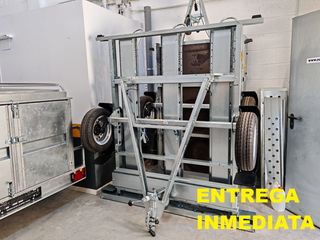 NUEVO: Remolque motos basculante y plegable 750 kg