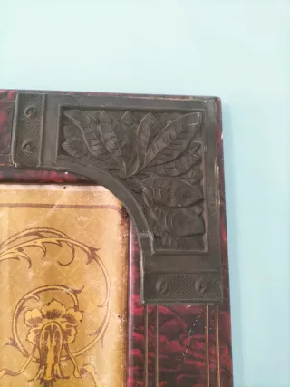 Quadro primi '900 con cornice smaltata