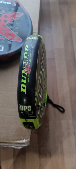 Palas de pádel y paletero