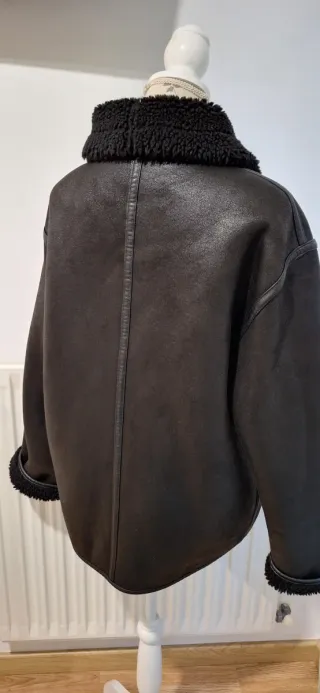 Cazadora doble faz Zara Negra