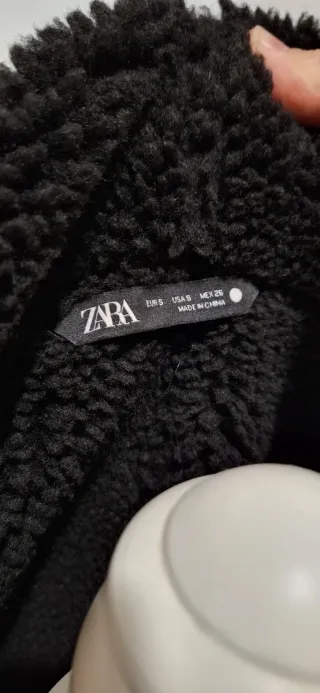 Cazadora doble faz Zara Negra