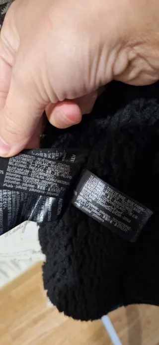 Cazadora doble faz Zara Negra