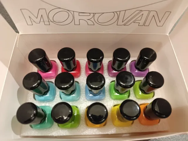 Mini smalti MOROVAN 15 pz vari colori