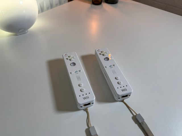 2 x Mando Wii Original Blanco Nintendo