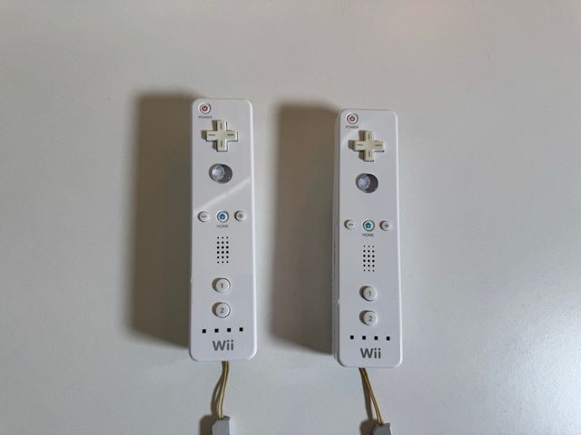 2 x Mando Wii Original Blanco Nintendo