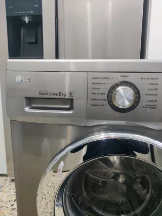 Lavadora LG Direct Drive 8kg