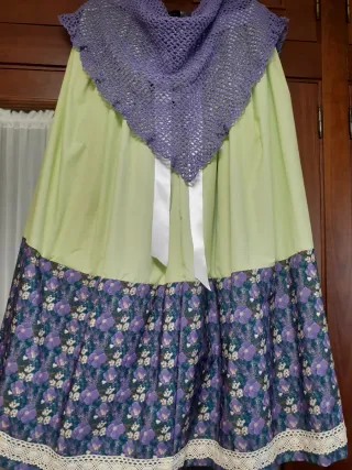 Zagalejo huertana verde y morado