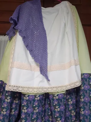 Zagalejo huertana verde y morado