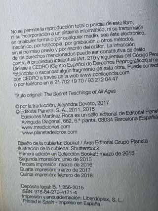 Las enseñanzas secretas de todos los tiempos