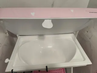 Bañera cambiador bebé