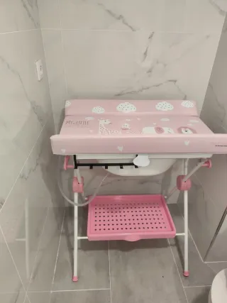Bañera cambiador bebé