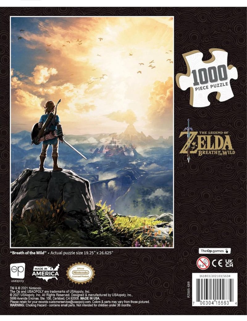 Imagen de Puzzle The Legend of Zelda Breath of the Wild 1000