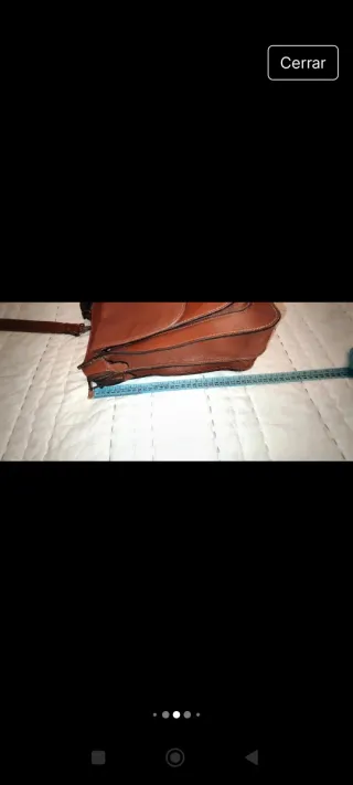 Maletín de cuero marrón