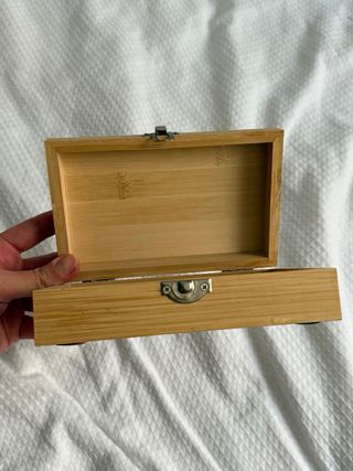 Caja de madera para joyas / cositas