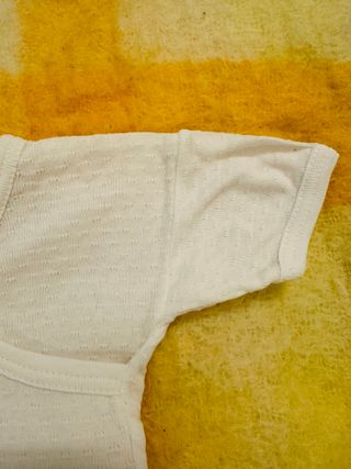 Maglietta neonata IANA bianca - 3 mesi