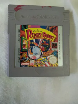 Roger Rabbit Game Boy Cartucho