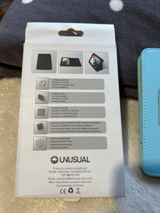 Funda para tablet UNUSUAL 6 color azul