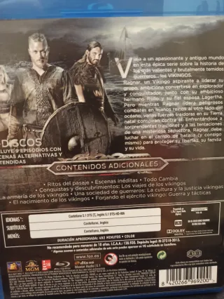 Vikingos Blu-ray Temporadas 1-2