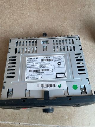 Radio del coche Dacia Duster