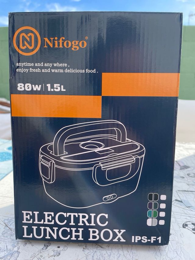 Fiambrera Eléctrica Nifogo 1.5L 80W