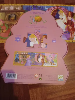 Puzzle Djeco Cenicienta 36 piezas
