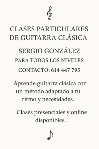 Clases particulares de guitarra