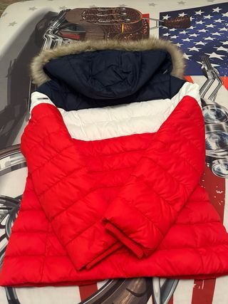 Plumas Tommy Jeans Tricolor con Capucha