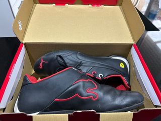 Zapatillas Puma Ferrari Negras y Rojas