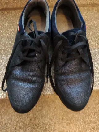 Zapatillas JUST DRY Negras y Azules